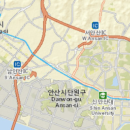 Ansan-si Street Map