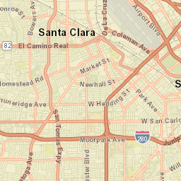 355 Santana Row, San Jose, CA 95128, USA Street Map