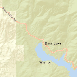 The Pines California Street Map