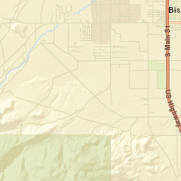 West Bishop Street Map