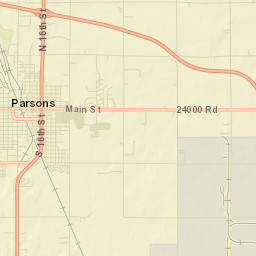 Parsons Street Map