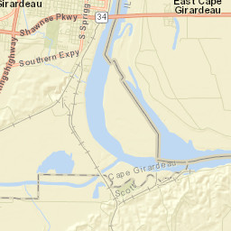 MO-AB Scott City MO 63780 America Street Map