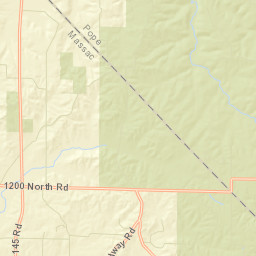 5155-5441 Highway 145, Metropolis, IL Street Map