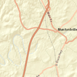 Hart County Street Map