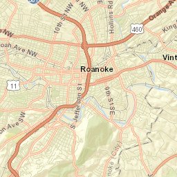 Vinton Street Map