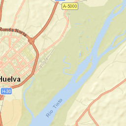 Palos de la Frontera Street Map