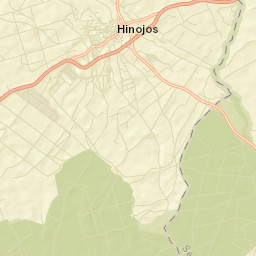 Hinojos Street Map