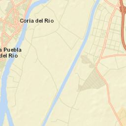 Coria del Río Street Map