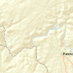 Palenciana Street Map