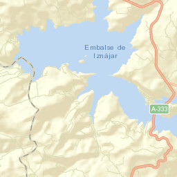 Iznájar Street Map