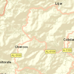 Chercos Street Map