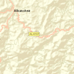 Albánchez Street Map