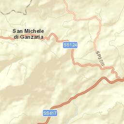 San Michele di Ganzaria Street Map
