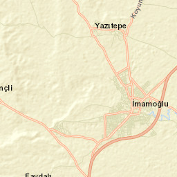 İmamoğlu Street Map