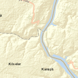 Halfeti Street Map