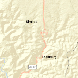 Sivrice Street Map