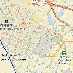 Suwon Street Map