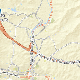 Yongin-si Street Map