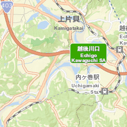 Ojiya Street Map
