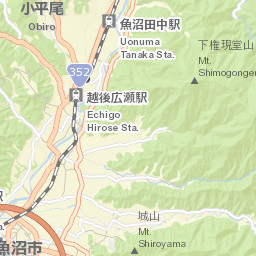 Uonuma Street Map