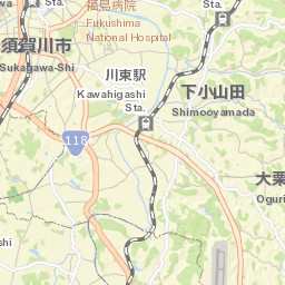 Sukagawa Street Map