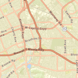 Robertsville California Street Map