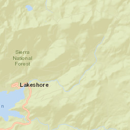 Snow Bend California Street Map