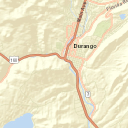 Ewing Mesa Road Durango CO 81301 Street Map