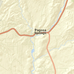 US-160 Pagosa Springs CO 81147 Street Map