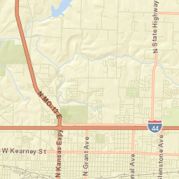 1435 West Livingston Street, Springfield, MO Street Map