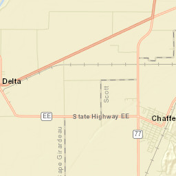 State Highway EE, Chaffee, MO 63740 Street Map