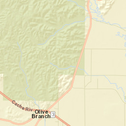 Alexander County Street Map
