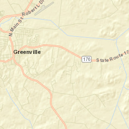 Greenville Street Map