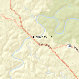 Brownsville Street Map