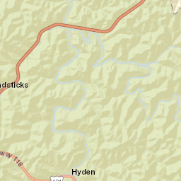 Hyden Street Map