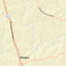 Campbell County Street Map