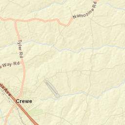 Crewe Street Map