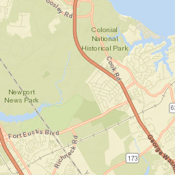 York County Street Map
