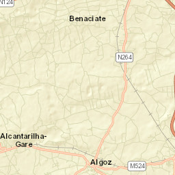 Silves Street Map