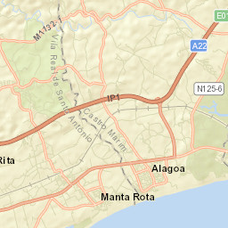 Manta Rota Street Map