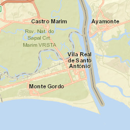 Ayamonte Street Map