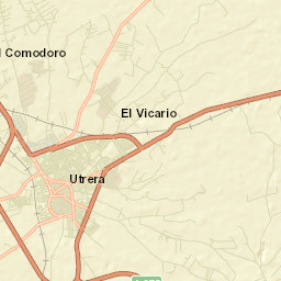 Utrera Street Map