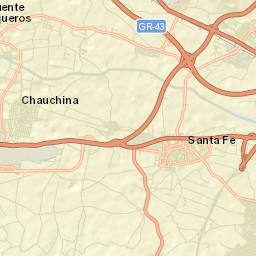Chauchina Street Map