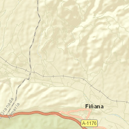 Fiñana Street Map