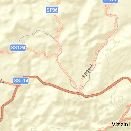 Vizzini Street Map
