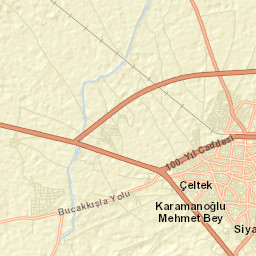 Karaman Street Map