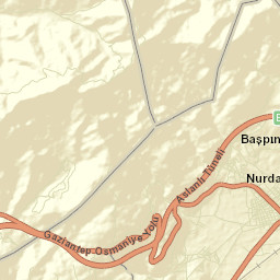 Nurdağı Street Map