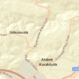 Şehitkamil Street Map
