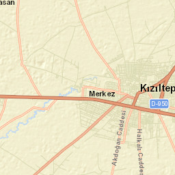 Kızıltepe Street Map