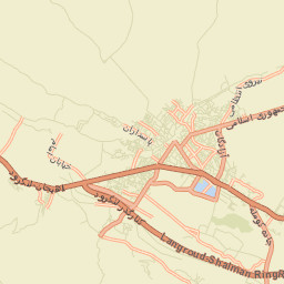 Langarud Street Map